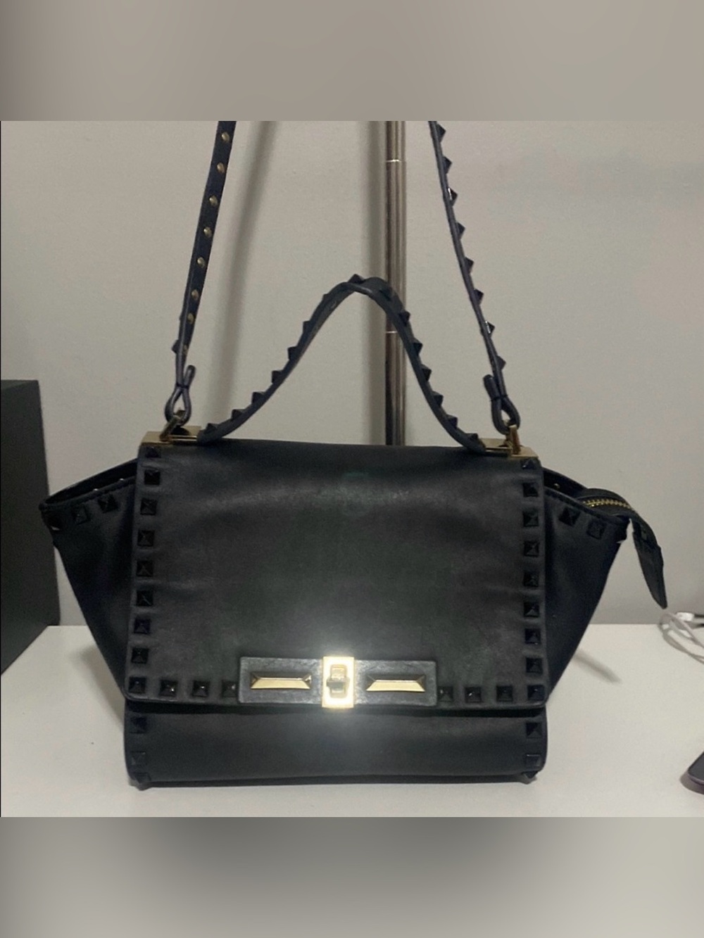 Valentino Studded 2 Way Shoulder
Bag